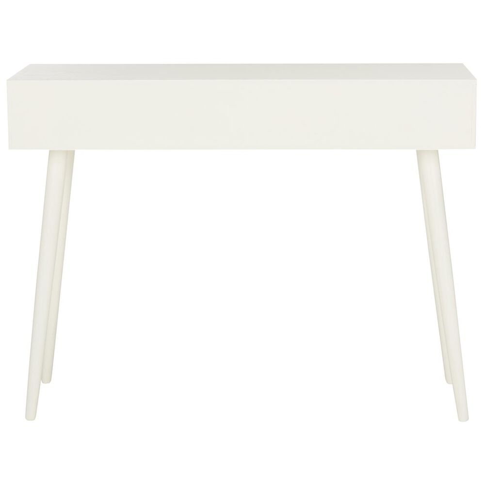 Safavieh Albus 3-Drawer Console Table in Distressed White, , large