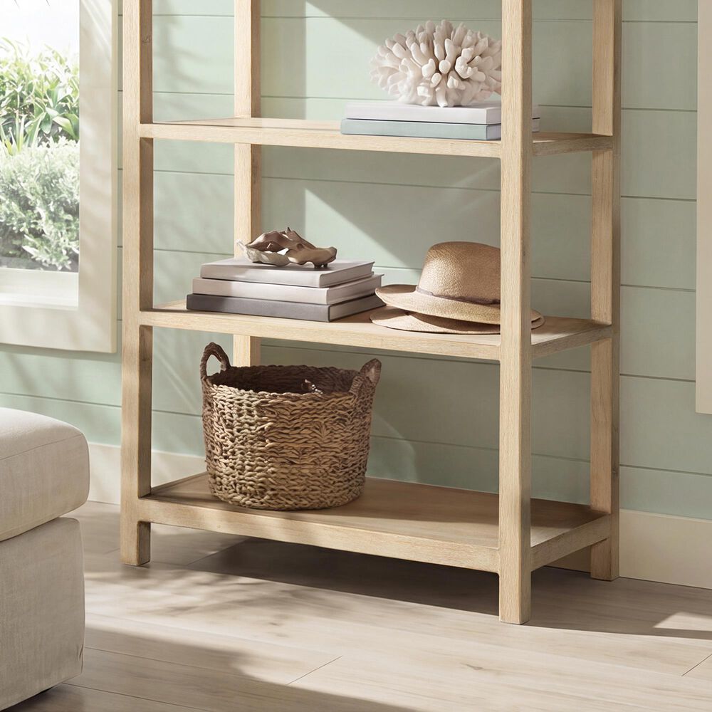 Jennifer Taylor Home Ellis 5-Shelf Bookcase in Light Natural Cerused, , large