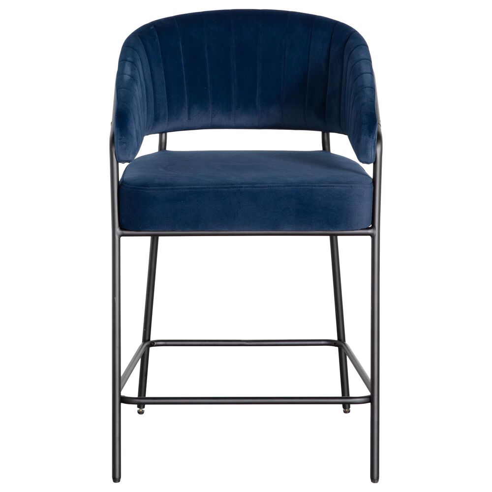 Linden Boulevard Prestwick Counter Stool in Antique Black, , large