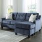 Ashley Amity Bay Stationary Sofa Chaise in Ink, , large