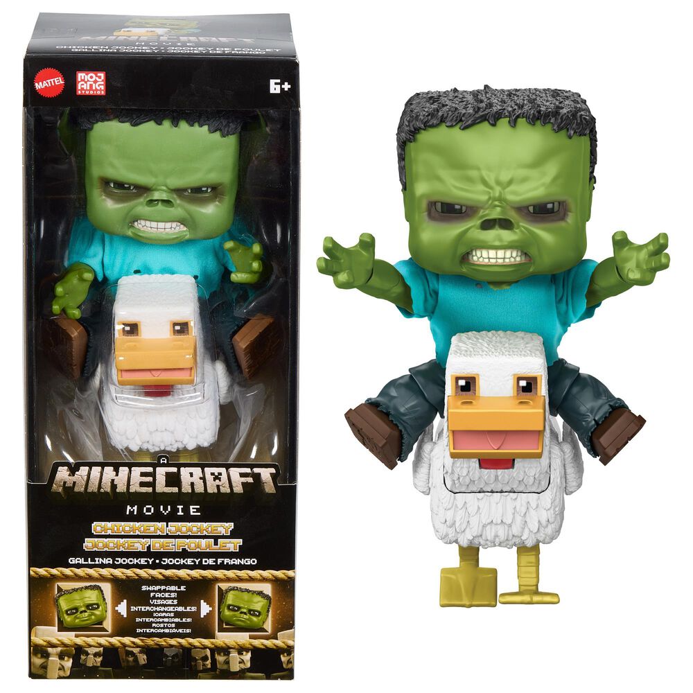 Minecraft Chicken Jockey and Baby Zombie, , large