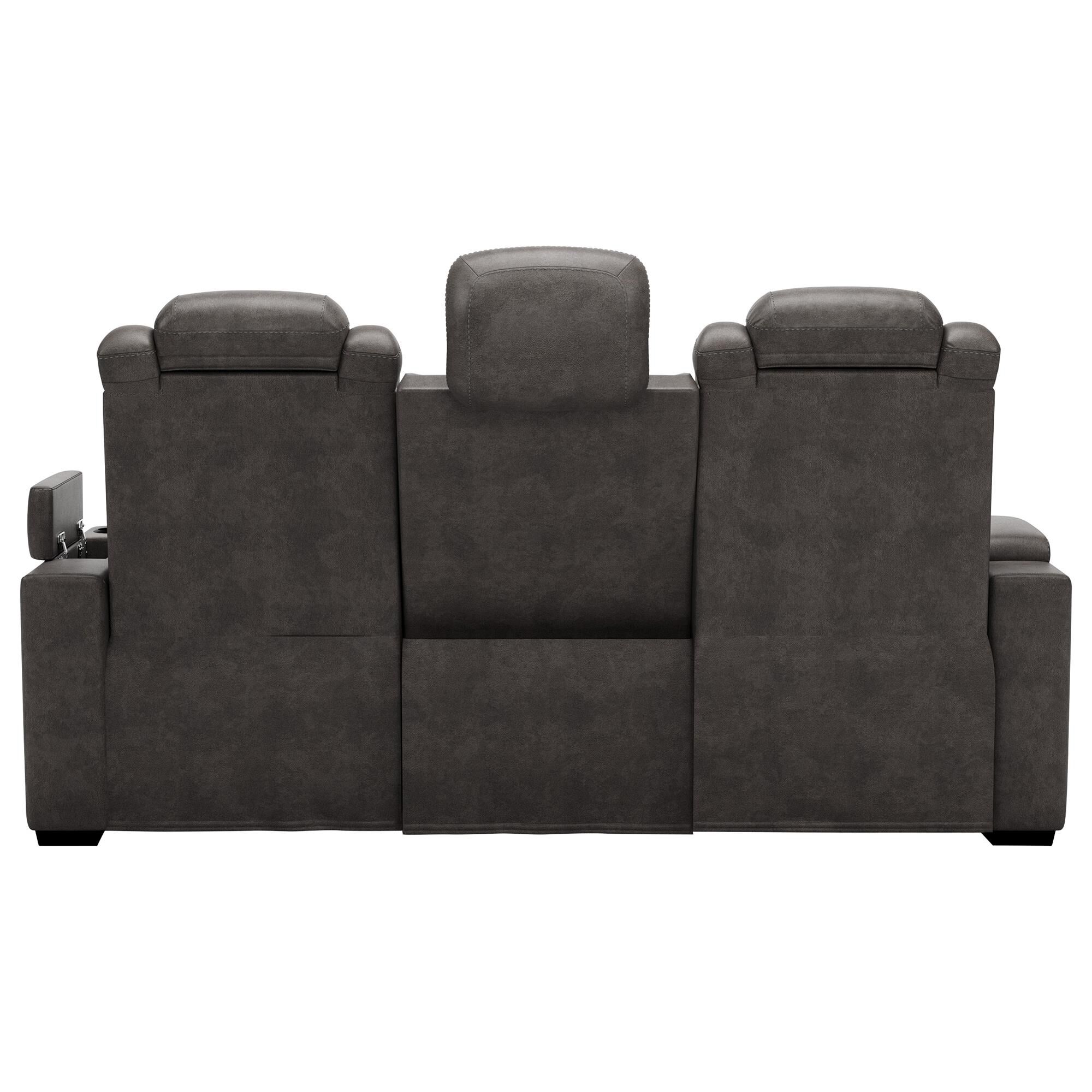 Signature design by ashley hyllmont power reclining shop sofa