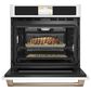 Cafe 2-Piece Kitchen Package with Matte White 30" Smart Built-In Convection Single Wall Oven and Stainless Steel 36" Touch Control Induction Cooktop, , large