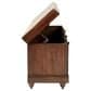 OSP Home Dover Storage Bench in Distressed Brown, , large