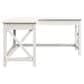 Timberlake L-Shaped Desk in White, , large