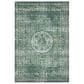 Loloi Mika 6"7" x 9"4" Green and Mist Area Performance Rug, , large