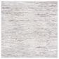Safavieh Orchard Striped 6"7" Square Grey and Light Grey Area Rug, , large