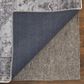 Feizy Percy 9"2" x 12" Gray and Ivory Area Rug, , large