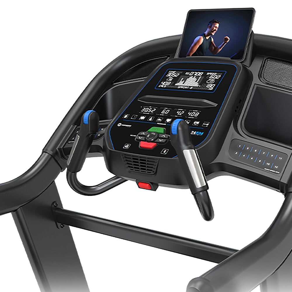 Horizon 7.4 AT Folding Treadmill in Black, , large