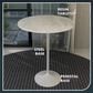 Leisuremod Verve 36" Round Bar Height Dining Table with Resin Top in White - Table Only, , large
