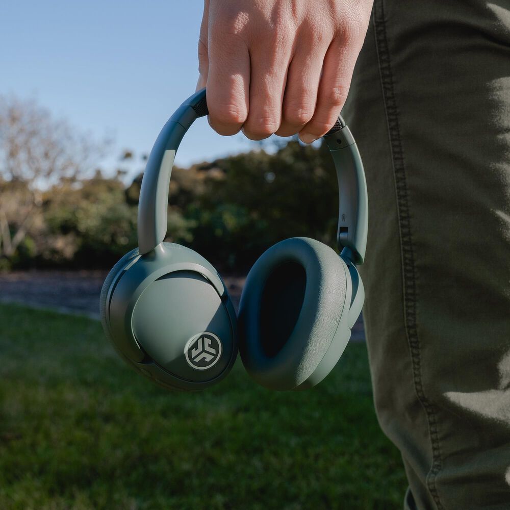 JLab Over-the-Ear Wireless Headphone in Sage, , large