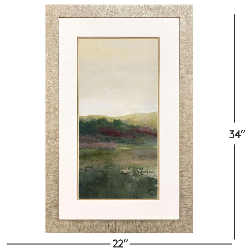 Paragon 22" x 34" Lush Landscape Wall Art in Green (Set of 2), , large