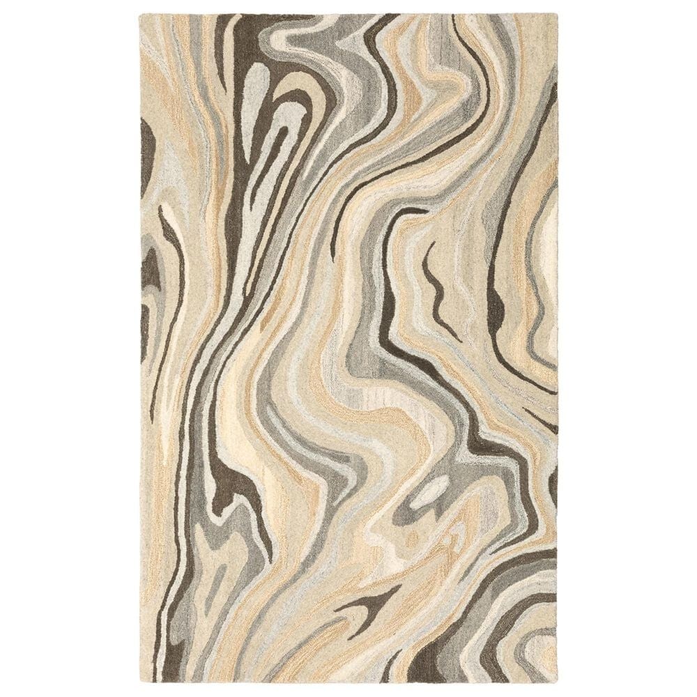 Oriental Weavers Anastasia Abstract 68007 10" x 13" Beige Area Rug, , large