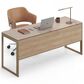 BDI Sequel Studio Computer Desk in Neo Oak and Bronze, , large