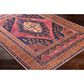 Surya Amelie AML-2347 8"10" x 12" Blue, Pink, Orange and Wheat Area Rug, , large