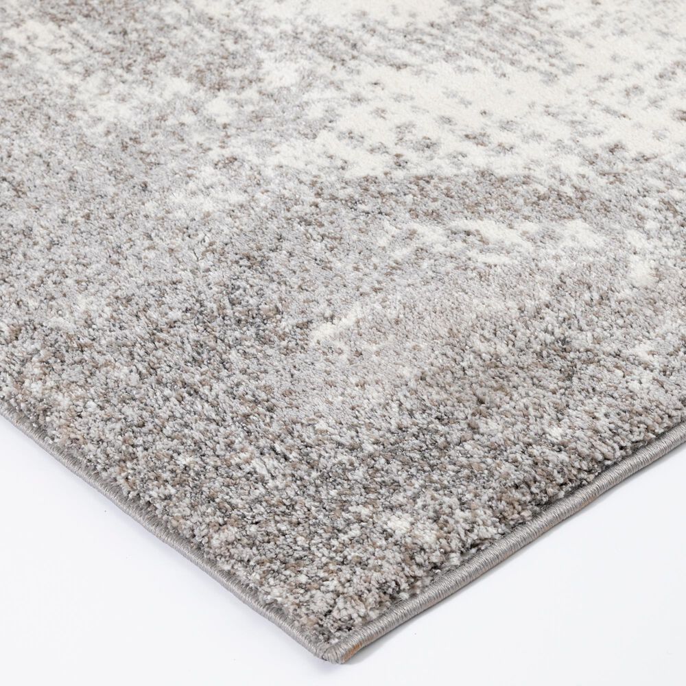 Central Oriental Structures Zahra Buff and Cloud 7'10 x 9'10" Area Rug, , large