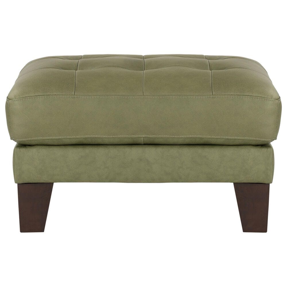 Italiano Furniture Cambria Vaughn Ottoman in Green Clover, , large