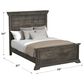 Mayberry Hill Park Ridge Queen Panel Bed in Charcoal, , large