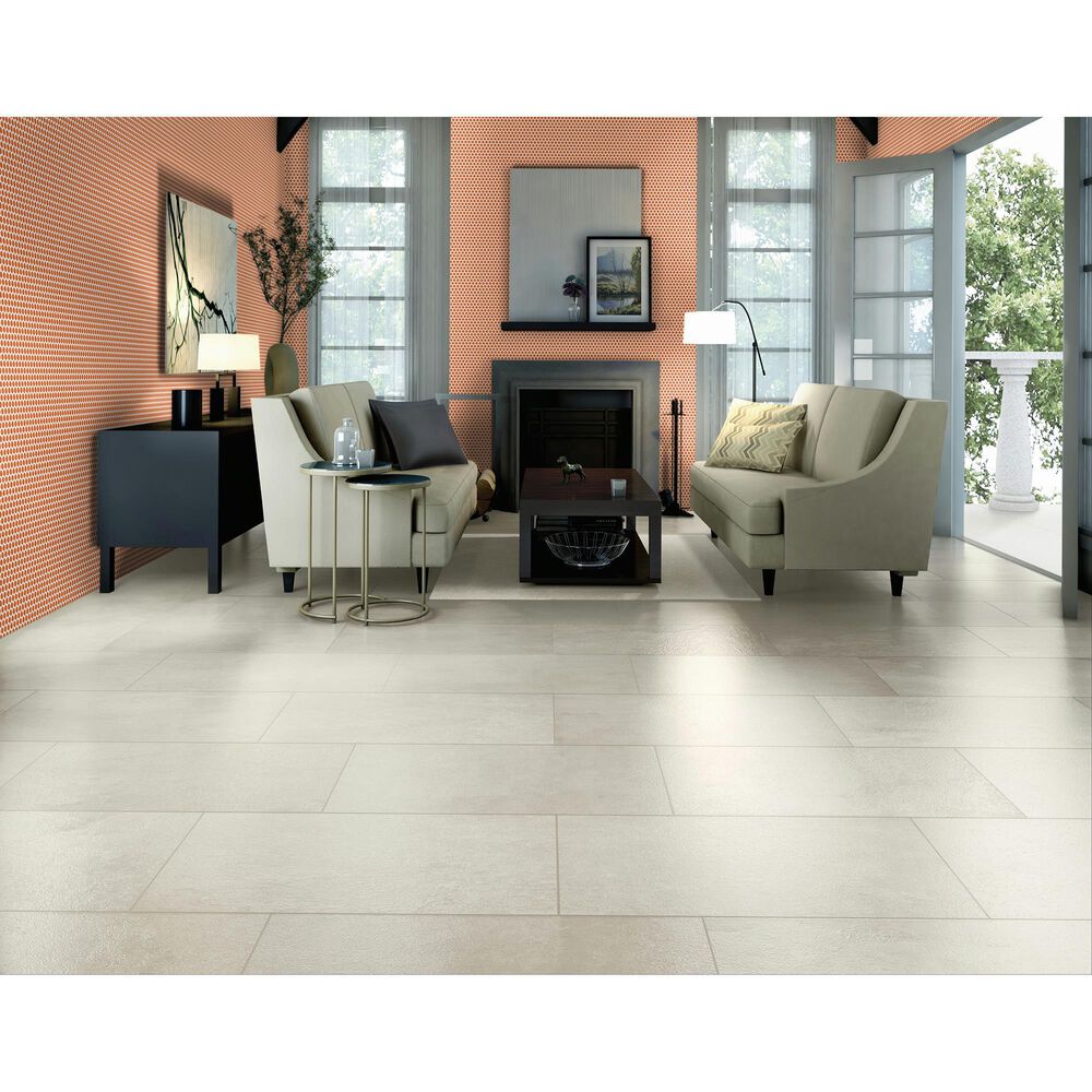 Dal-Tile Color Wheel Orange Burst 13&#39;&#39; X 11&#39;&#39; Ceramic Mosaic Sheet, , large