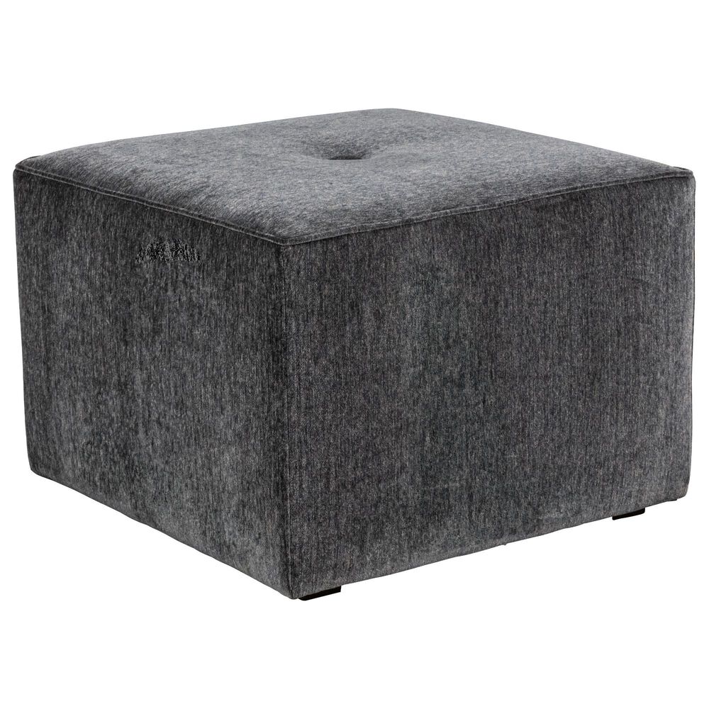Huntington House Square Accent Ottoman in Gray, , large