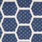 Nourison Twist Reversible 2"2" x 12" Navy Indoor/Outdoor Runner, , large
