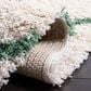 Safavieh Venus Shag 8" x 10" Ivory and Green Area Rug, , large