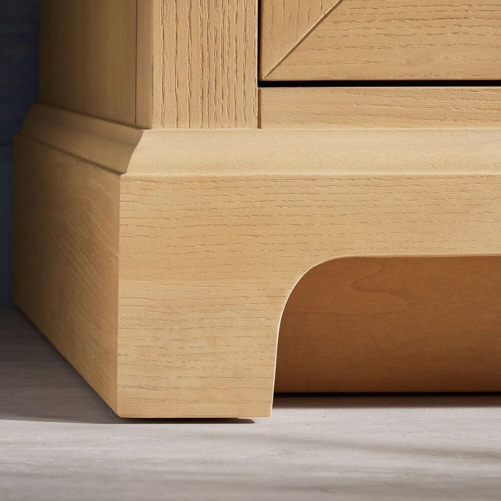 Kohler Charlemont 72&quot; Double Bathroom Vanity in Light Oak with 3 cm White Quartz Top and Rectangular Sinks, , large