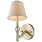 Golden Lighting Waverly 1-Light Wall Sconce in Aged Brass, , large