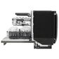 LG 24" Built-In Bar Handle Dishwasher with 3rd Rack in Black Stainless Steel, , large