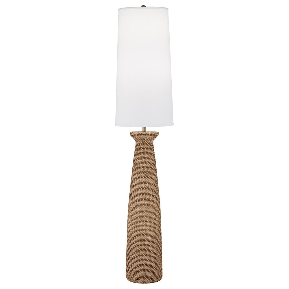 Pacific Coast Lighting Finley Floor Lamp in Brown Weave, , large