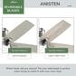 Hunter Anisten 44" Indoor Ceiling Fan with LED Light in Brushed Nickel, , large