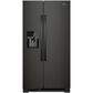 Whirlpool 21.4 Cu. Ft. 33" Wide Side-by-Side Refrigerator in Black, , large