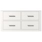 Lexora Home Castor 36" Single Bathroom Vanity in White with 2 cm White Quartz Top and Rectangular Sink, , large