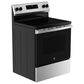 GE Appliances 30" Freestanding Electric Range with Steam Clean in Stainless Steel, , large