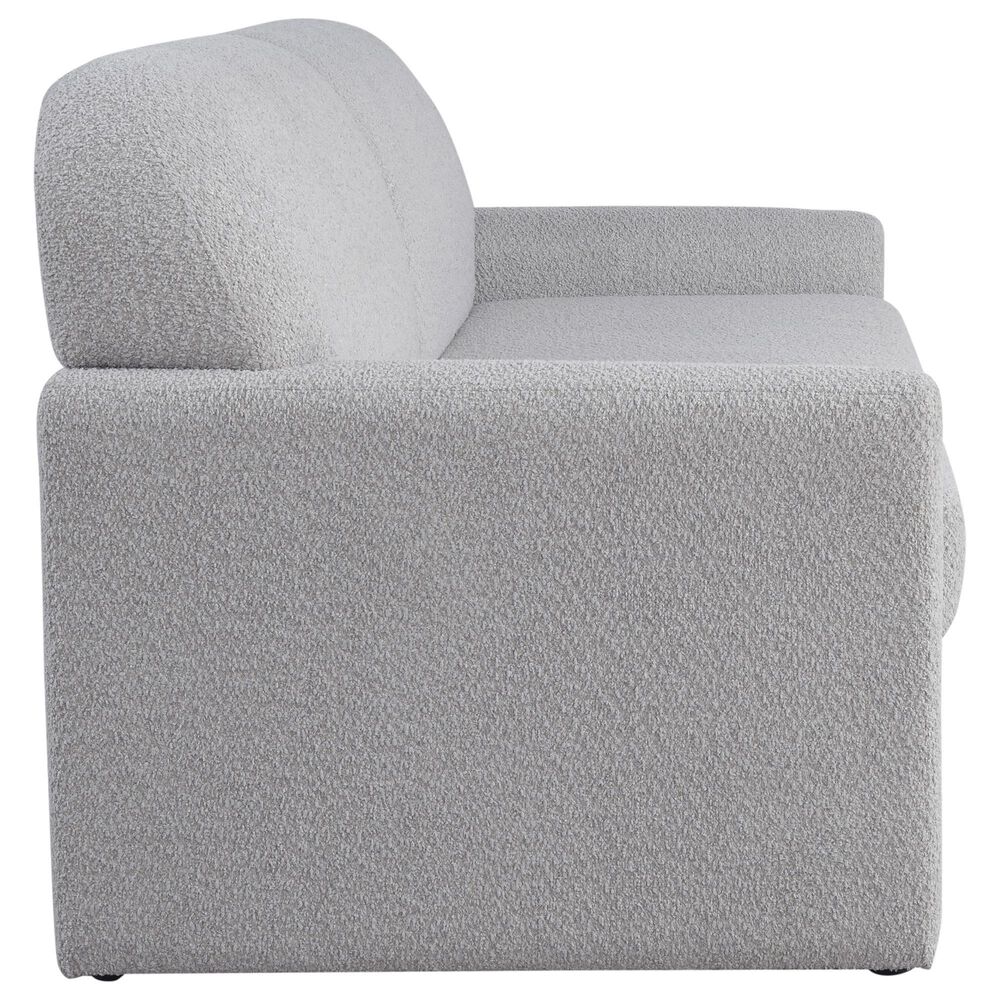 Lifestyle Solutions Willow Stationary Convertible Sofa in Light Gray, , large