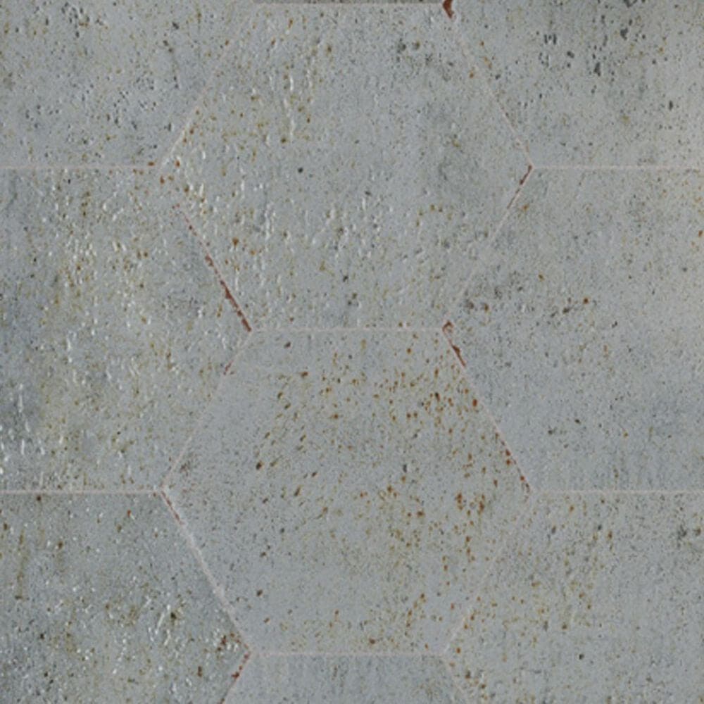 Emser Metamor Itza 8" x 9 Hexagon Glazed Porcelain Tile, , large