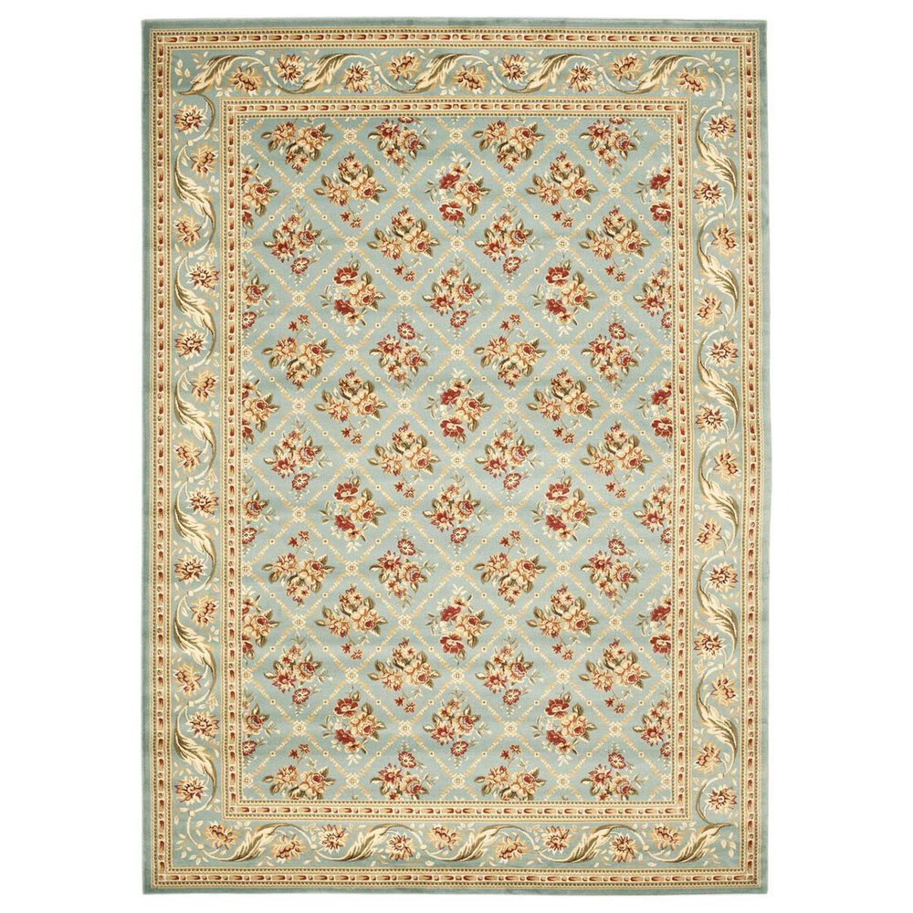 Safavieh Lyndhurst LNH556 8" x 11" Blue Area Rug, , large