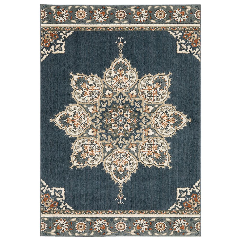 Oriental Weavers Fiona Stamford 5570X 6"7" x 9"2" Blue Area Rug, , large