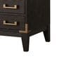 Lexora Home Laurel 48" Single Bathroom Vanity in Brown Oak with White Carrara Marble Top and Rectangular Sink, , large