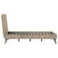 Blue River Baly 4-Piece Queen Platform Bed Set in Gray Sandblast Summer, , large