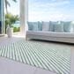 Dalyn Rug Company Wonderland WN27 3" x 5" Green Indoor/Outdoor Area Rug, , large