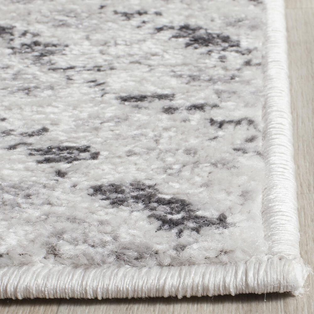 Safavieh Adirondack ADR104N-4 4&#39; x 6&#39; Ivory/Charcoal Area Rug, , large