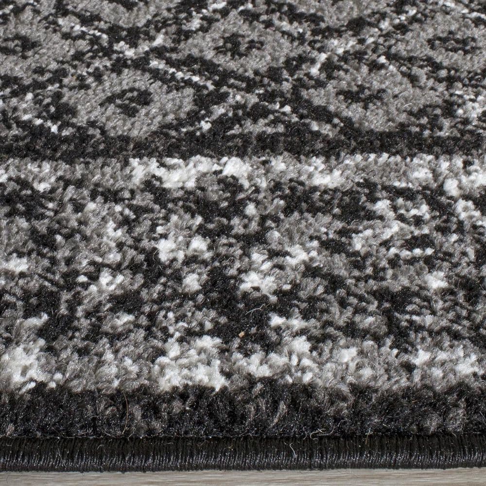 Safavieh Adirondack ADR110A-5 5&#39;1&quot; x 7&#39;6&quot; Black/Silver Area Rug, , large