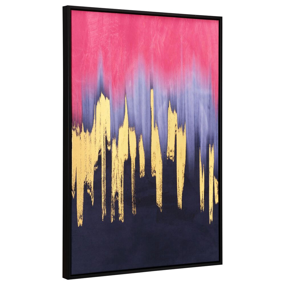Zuo Modern Sunset Wave Canvas Wall Art, , large