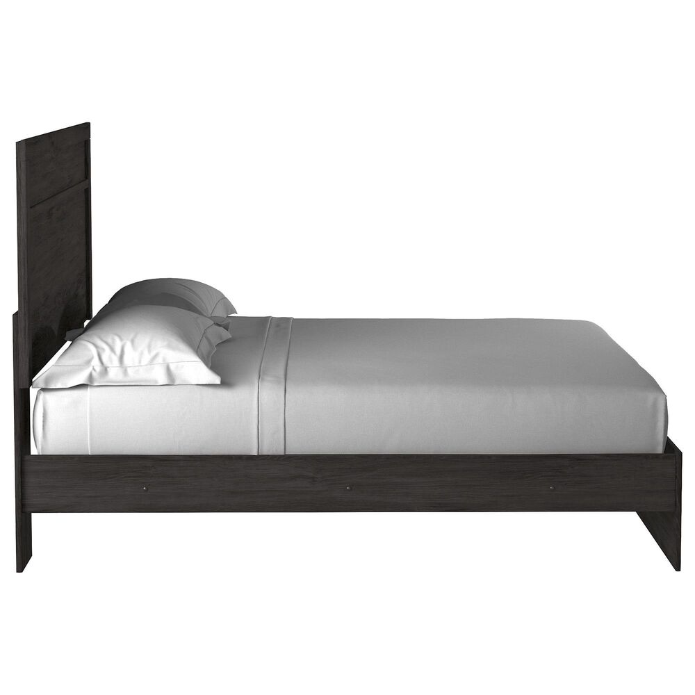 Ashley Belachime King Panel Bed in Dark Charcoal, , large