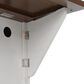 HOMLUX 54" Kitchen Island with Drop Leaf in White, , large