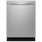 GE Profile 2-Piece Kitchen Package with 28.7 Cu. Ft. Smart French-Door Refrigerator and Bar Handle Dishwasher in Stainless Steel, , large