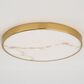 Vaxcel Aurelia 12" 1-Light Flush Mount in Brushed Brass, , large