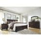 Millenium Porter 4-Piece King Bedroom Set in Burnished Brown, , large