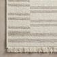 Amber Lewis x Loloi Malibu MAB-03 5"1" x 7"7" Ivory and Dove Indoor/Outdoor Area Rug, , large